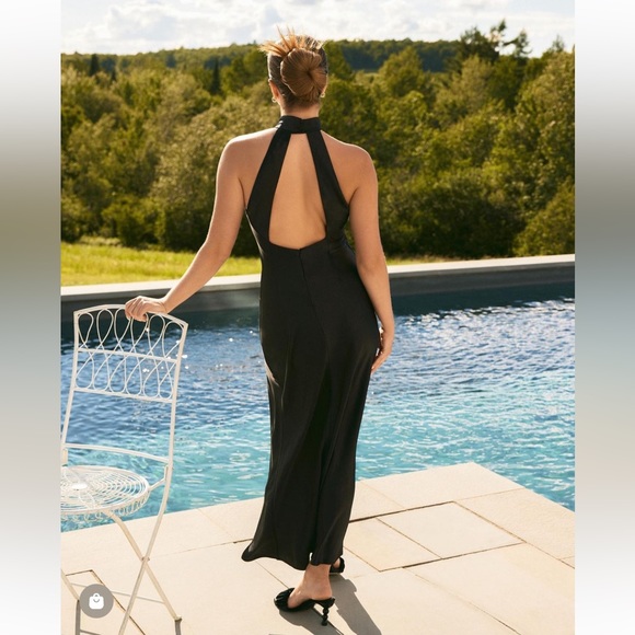 Dynamite Maxi Open Back Satin - Picture 4 of 4